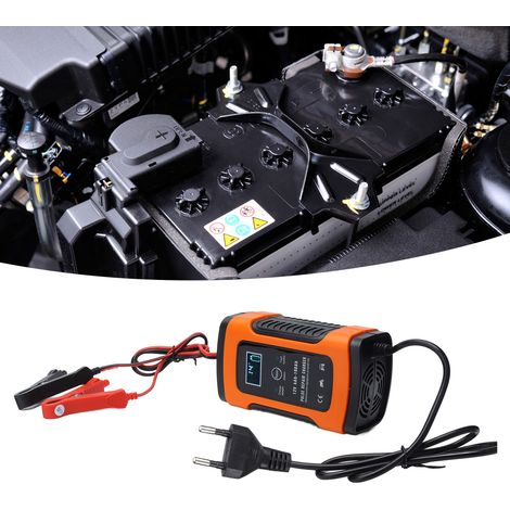 Intelligentes Autobatterieladegerät FBC1205D 5A 12V mit LCD-Digitalanzeige (europäischer Standard) (1/5)