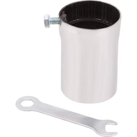 Silencieux universel de tuyau d'échappement, 51mm Silencieux de tuyau d'échappement de moto DB Killer Noise Eliminator Conseils d'échappement de moto Silencieux d'échappement(3) (1/5)