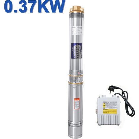 Hengda Pompa di immersione della pompa di pozzo profonda per l'irrigazione del giardino della fontana o uso domestico da 0.37 kW/0.5 CV fino a 4.000 l/h volume di finanziamento volume in acciaio inoss (1/5)