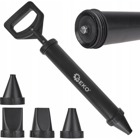 Herramienta para obra gruesa y hormigón Geko g00669 capacidad 850 ml boquillas intercambiables (1/3)