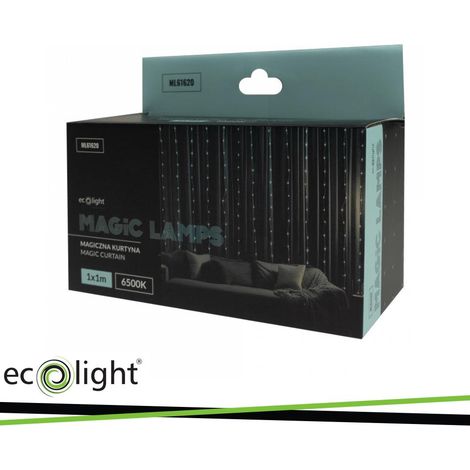 TENDA MAGICA 100LED 1M1M 6500K,DC5V                                                                     - Luce FREDDA (1/3)