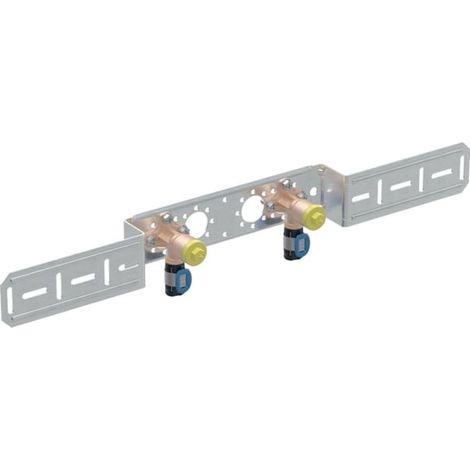 Ensemble de raccords coudés doubles FlowFit d20-Rp1/2 RG+, ÜA (1/3)