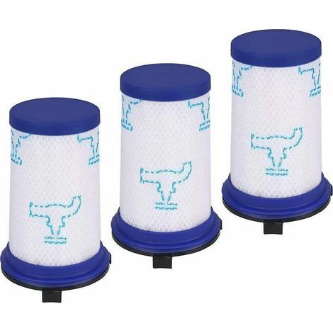 Lot de 3 Filtre de remplacement pour Rowenta Air Force 360 / X-Pert Essential 260 Aspirateur sans fil (1/5)