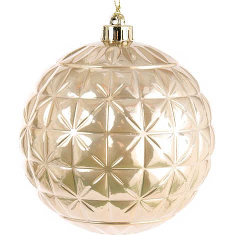 ARPIMEX Sfera di Natale D 150 Mm Plastica Beige