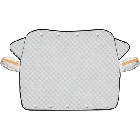 Couvre-pare-brise Auto pour Glace et Neige,Magnétique 3 Couches Anti Vent Accessoires Auto - Housse Hivernale pour Voiture - Pour Berlines Usage Extérieur Hiver Protection Contre Froid Glace (1/5)