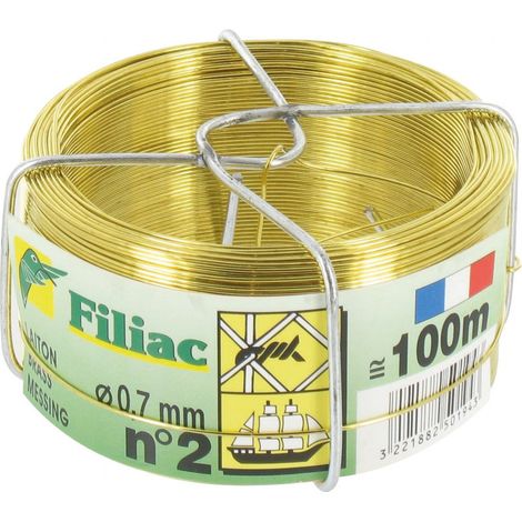 Kupferdraht Nr. 2 ø 0,7 mm x 100 m - Filiac
