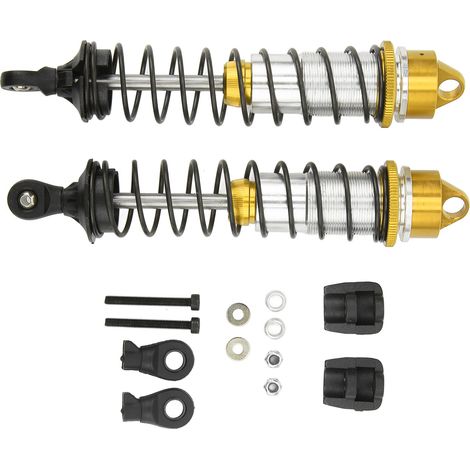 Amortisseur arrière RC en alliage d'aluminium professionnel, amortisseur de choc pour modèles RC ARRMA 1/7 1/8 série, couleur or (1/5)