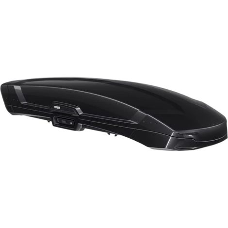 box baule da tetto per auto thule "vector l" nero 430 lt