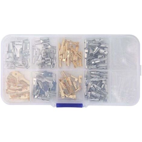 150 pieces of insulated wire terminals, male/female cable connector, industrial supplies, 2.8/4.8/6.3/4 mm, DUBUNS
