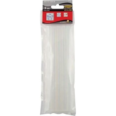 Cartuccia adesiva Modeco pro-t 12 mm x 200 mm 5 pezzi