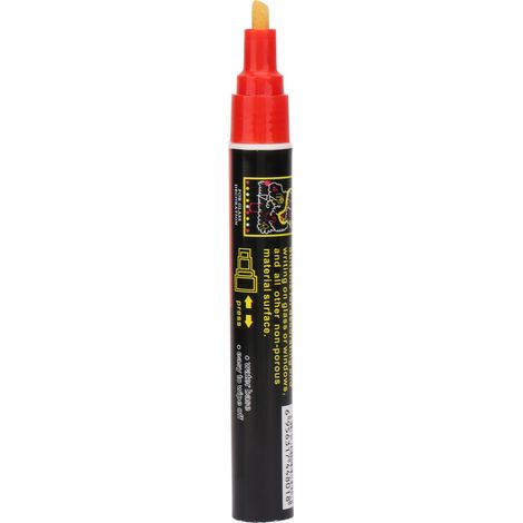 Marqueur de reine abeille en plastique haute qualité, outil apicole pour marquage, peinture 8 couleurs (rouge) (1/5)