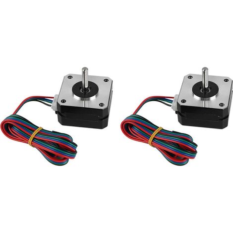 2x 3D-Druckerteile Titan Extruder NEMA 17 Schrittmotor 42x42x23mm 17HS4023 für Ultimaker Prusa I3 Kossel Corexy()
