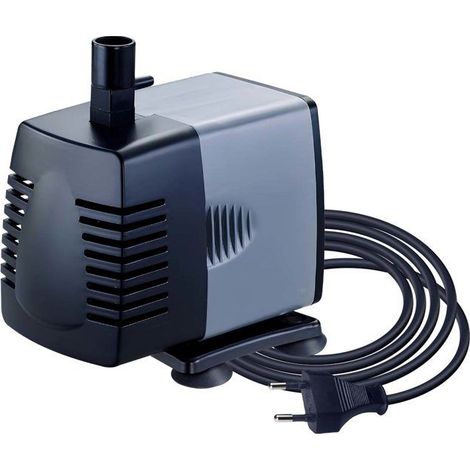 Pompe submersible pour aquarium - AVIZAR - 25W Compact - Débit 1200 L/h - Hauteur 1,5 m - Noir