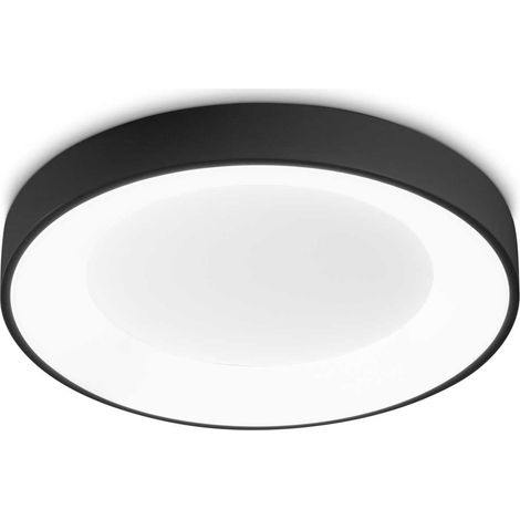 Ideal Lux PLANET Integriertes LED-Halbbündiges Licht Schwarz 2000Lm 3000K (1/2)