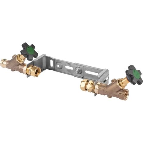 Viega Unidad de montaje Geopress Easytop, Q3 4, Qn 2,5, d 28mm Bronce rojo o bronce de silicio, acero inoxidable modelo 2230.12, 629878