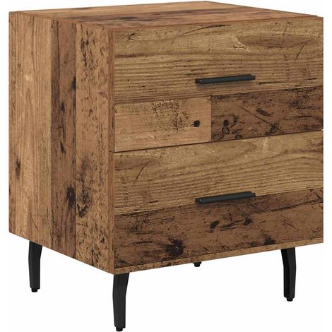 Maison Exclusive - Nachttisch Altholz 40 x 35 x 47,5 cm Holzwerks