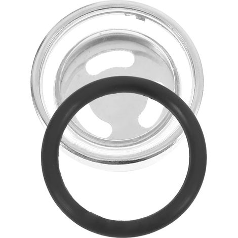 Voyant De Cylindre De Frein Pour Maître-Cylindre Moto Lentille De Regard En Verre Avec Joint Pièce De Rechange Pour Réservoir De Frein Scooters Vtt Et Tout- (1/5)