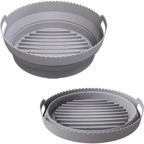 Moule en silicone rond pliable pour friteuse à air 20 cm (1/5)
