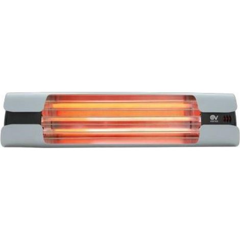 Estufa de infrarrojos Vortece THERMOLOGIKA DESIGN 1800W negro 70003
