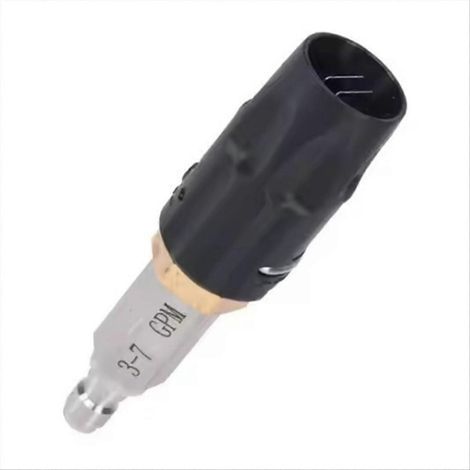Adjustable Downstream Soft Wash Nozzle, Twist Nozzle 0 to 60° Spraying Pattern for Use with Pressure (1/5)