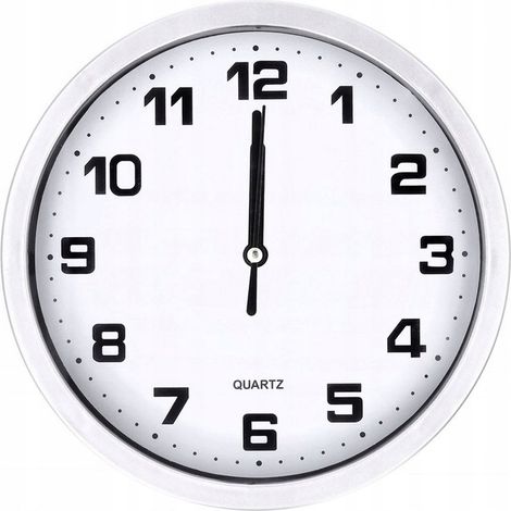 Horloge murale ronde, diamètre 20 cm, coloris, cuisine, maison (1/5)