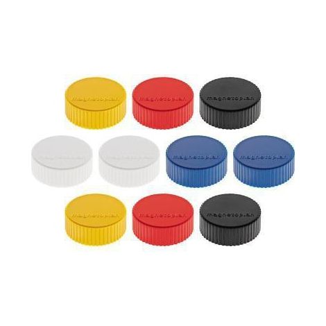 magnetoplan Magnet Discofix Magnum 1660010 34mm sortiert 10 St./Pack. (1/2)