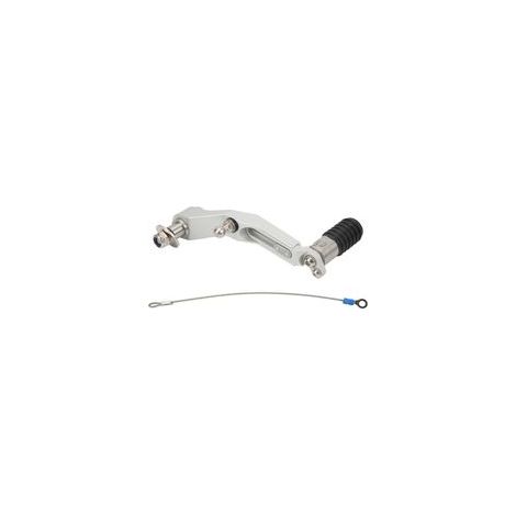 Palanca de cambio de marchas ajustable para motocicleta, pedal de cambio de marchas plegable para F900R F900XR 2020-2022 plateado (1/4)