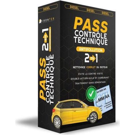 Irontek IT205 Pass Controle Technique Diesel 2x 300ML