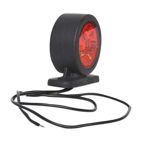 Secorut Luz de Gabarit LED Blanco Rojo para Remolque