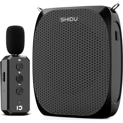 Amplificateur de Voix sans Fil avec Micro, Amplificateur Vocal Portable (1/5)
