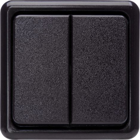 Programme de programmation en saillie standard Noir Interrupteur en série 10 A 250 V