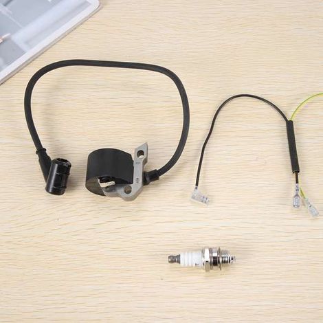 One black plastic + aluminum + rubber ignition coil high-voltage transformer ignition module suitable for STIEL M (1/4)