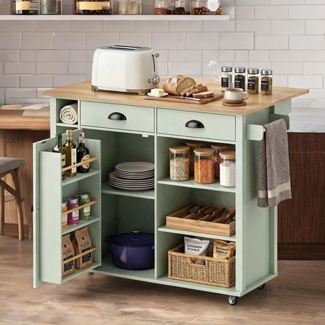 Buffet verde en MDF (1/5)