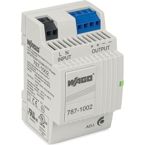 WAGO 787-1002 Hutschienen-Netzteil (DIN-Rail) 24 V/DC 1.3 A 31.2 W Anzahl Ausgänge:2 x Inhalt 1 St (1/3)