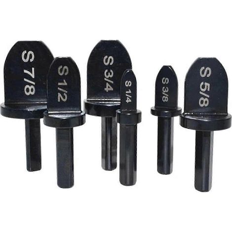 Ensemble de 6 outils d'expansion de tuyaux en acier Imperial Tube, pour tuyaux de 7/8, 3/4, 5/8, 1/2, 3/8 et 1/4 pouce, destinés à l'installation de tuyaux en cuivre pour climatiseurs. (1/5)