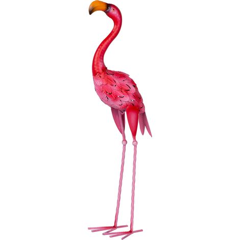 Dekoration MagicHome Mecco 8299, Flamingo, 65 cm, Blech
