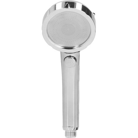 Pommeau de douche portable à main pivotant à 360°, trois modes de pression, arrêt d'eau par simple pression d'un bouton. (1/5)