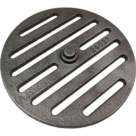 Grille à cendres pour poêles à cheminée Myra de Wamsler - fonte - dimensions d'encastrement parfaitement adaptées (1/2)