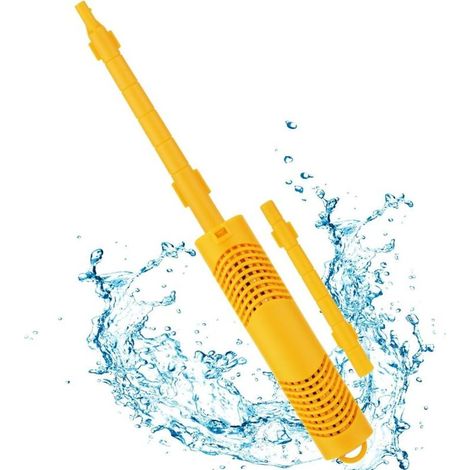 Bâton Minéral pour Spa, Pièces De Bâtons Minéraux pour Filtre de Spa Cartouche Filtre Spa Désinfectant Minéral pour Spa Cartouche Filtrante pour Spa Piscine, Dure 4 Mois (Jaune) (1/4)