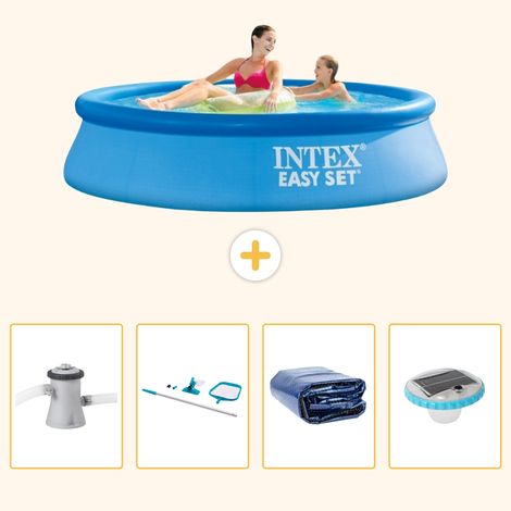 Intex Piscine Easy Set Ronde - 244x61 cm - 5-pièces S305 (1/5)