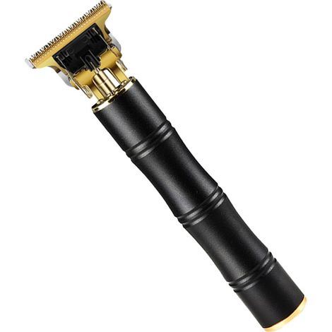 Tondeuse à cheveux pour hommes, tondeuse de précision, kit de toilettage électrique sans fil rechargeable avec lame en T, style 1 (1/5)