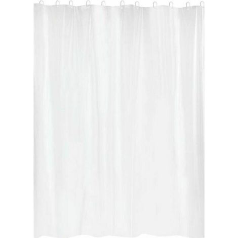 Gelco Cortina de ducha en PEVA blanca 180x200 cm