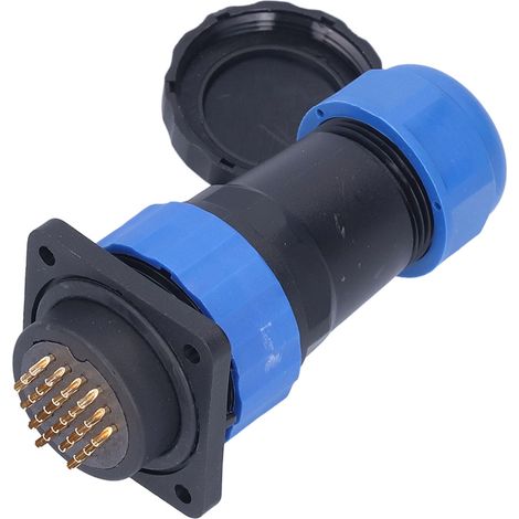 Prise étanche SP2826 4 trous carrée, connecteur aviation 250V 5A pour câbles
