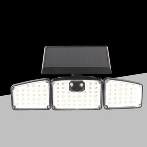 Trade Shop - Applique Solar Con La Lámpara De Pared Sensor Impermeable Led Ip65 Light 6500k Ewe-05t-f -