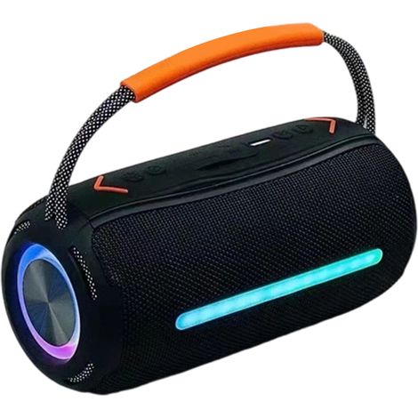 Haut-parleur Bluetooth dextérieur X360 20W Enceinte Puissance élevée RGB TWS Stéréo Bluetooth Subwoofer,IPX6 étanche,Radio FM (1/5)