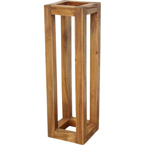 RAVI - fioriera piccola in legno riciclato (1/4)