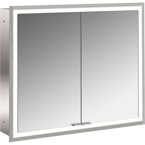 emco prime Armario con espejo iluminado, 800 mm, 2 puertas, (1/5)