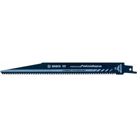 Lame de scie sabre S 1157 CHM L.225mm B.20mm TPI 0 3mm 10 St./Karte
