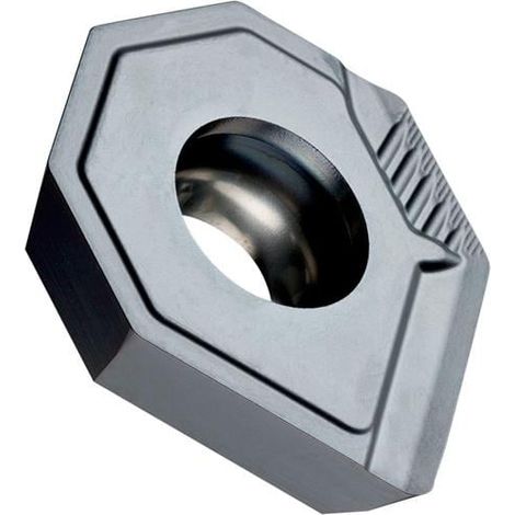 Fräswendeschneidplatte ISO XEHT 0604AESR:M8330 Bohrungs-D. 5,5mm PVD beschichtet (1/2)