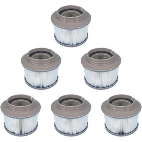 Paquet de 6 filtres MSPA de remplacement pour FD2089, pompe cartouche filtrante adapte tous les spas MSPA actuels (1/5)